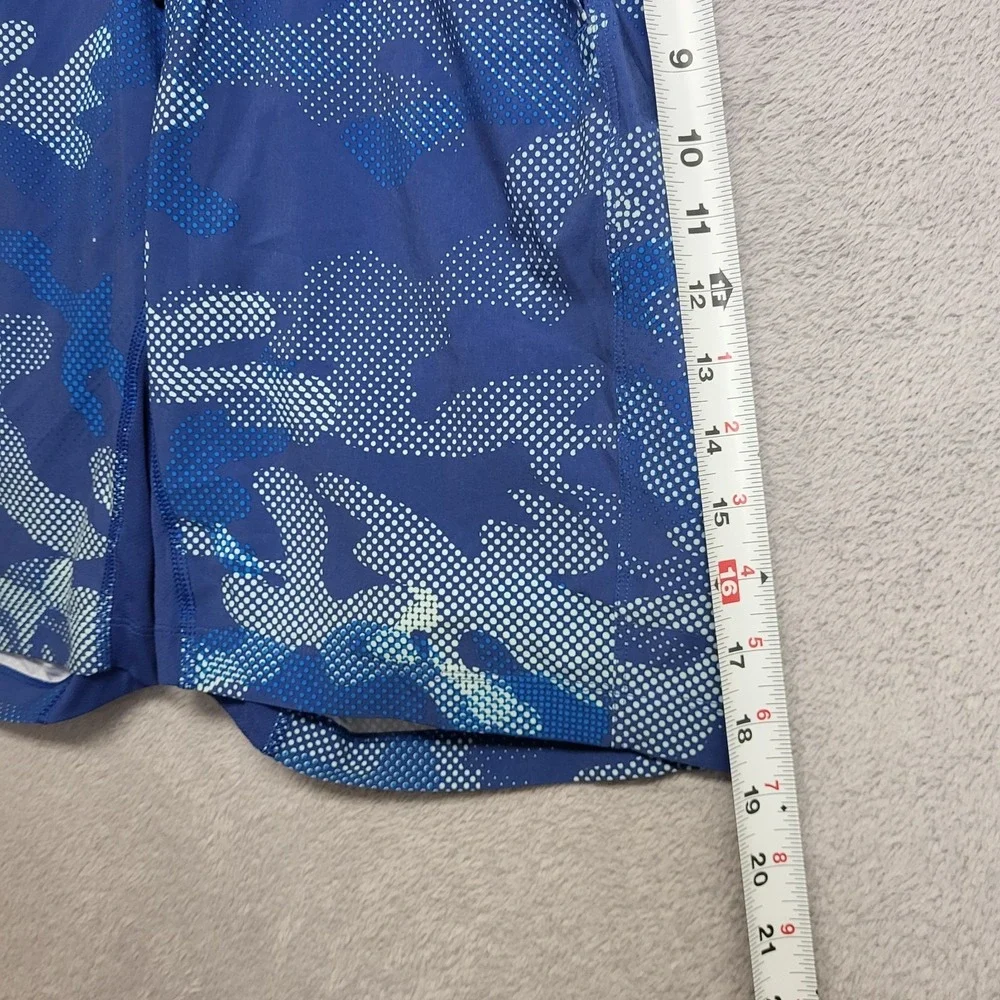 Lululemon Shorts Mens Small Blue Camo Luxtreme Liner 9